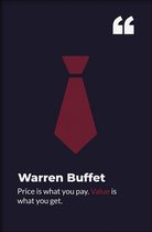 Walljar - Warren Buffet - Muurdecoratie - Plexiglas schilderij