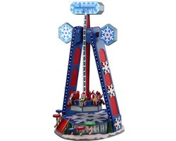 Lemax - 'The Spinning Snowflake' - Verlichte attractie met animatie & muziek/geluid - Inclusief adapter