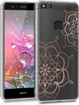 kwmobile telefoonhoesje voor Huawei P10 Lite - Hoesje voor smartphone - Bloementweeling design