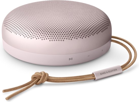 Bang & Olufsen Beosound A1 2e Gen Draagbare Bluetooth Speaker Waterdicht Roze 18 uur batterij