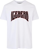 Iceberg T-shirt Rock Print White