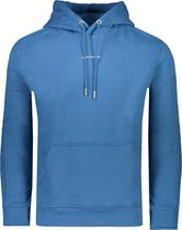 Calvin Klein Sweater Blauw Aansluitend - Maat L - Heren - Herfst/Winter Collectie - Katoen