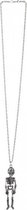 ketting Mexicaanse skelet zink zilver one-size