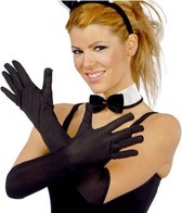 handschoenen 45 cm polyester zwart