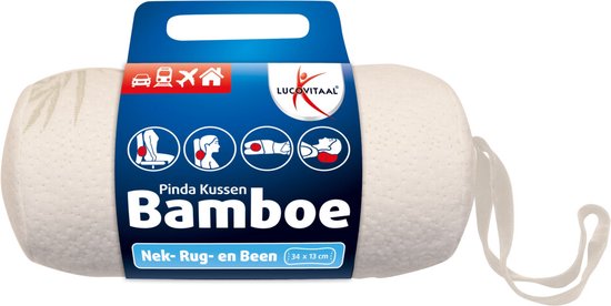 Lucovitaal Bamboe Nek Kussen