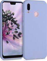 kwmobile telefoonhoesje voor Huawei P20 Lite - Hoesje voor smartphone - Back cover in pastel-lavendel