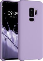 kwmobile telefoonhoesje geschikt voor Samsung Galaxy S9 Plus - Hoesje met siliconen coating - Smartphone case in violet lila