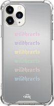 Wildhearts Colors - Mirror Case iPhone - Spiegelhoesje geschikt voor iPhone 12 Pro Max - Hoesje met spiegel en shockproof bumpers