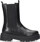 Wysh Suzan Chelsea boots - Enkellaarsjes - Meisjes - Zwart - Maat 37