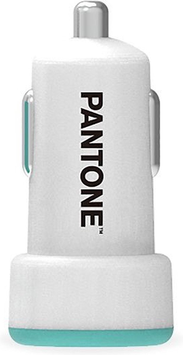 Autolader met 1 USB poort, Mintgroen - Celly | Pantone