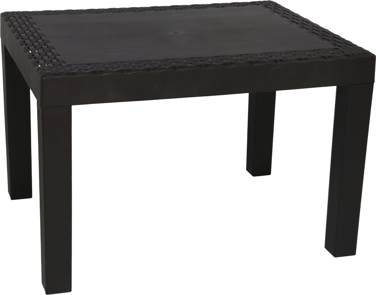 Tuintafel Jack - 59 x 46 x 40 cm - Polypropyleen - Antraciet