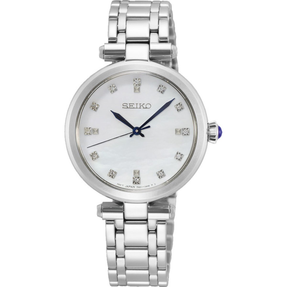 Seiko Diamond SRZ529P1 - Dames - Horloge - 30 mm