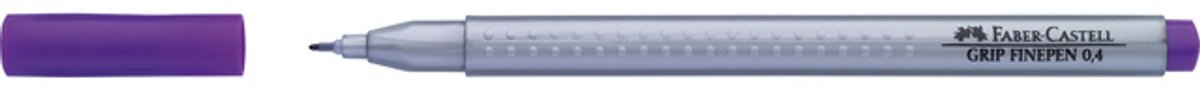 Faber Castell Fineliner FC Grip 0 - 4 mm - paars