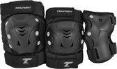 Tempish – Taky – Skatebescherming – 3-pack – Volwassenen – Zwart – Complete Set voor Skaten – Maat L