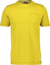 Lerros Korte mouw T-shirt - 2173018 525 OILY YELLOW (Maat: XXXL)