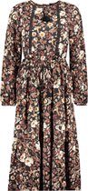 Smashed Lemon Jurk Dress 21751 Black Brown 999 775 Dames Maat - XL