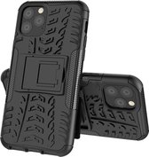 Hoesje geschikt voor iPhone 11 Pro - Schokbestendige Back Cover - Zwart