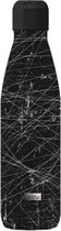 thermosfles Grunge 500 ml RVS zwart