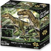 3D-puzzel Dino Wereld Glow karton 100 stuks