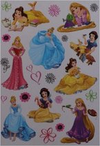 muurstickers Princess 24 stuks