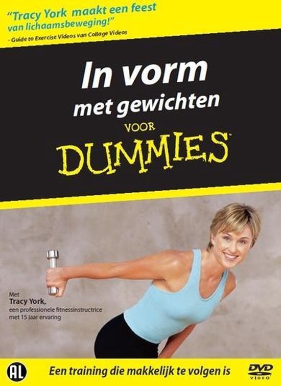 Cover van de film 'In Vorm Met Gewichten voor Dummies'