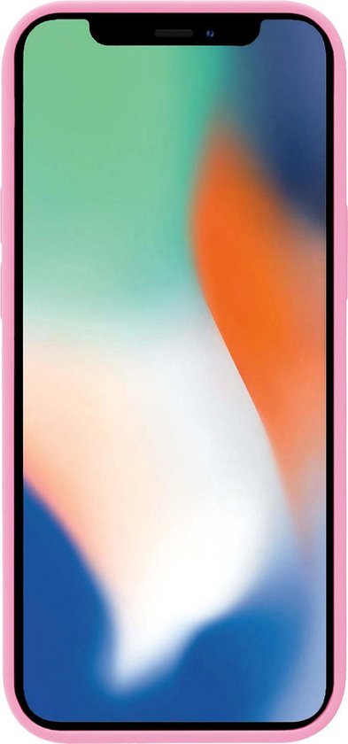 Coque iPhone Xs Max Siliconen iPhone Xs Max Rose - Coque iPhone Xs Max Coque Arrière en Siliconen - 2x