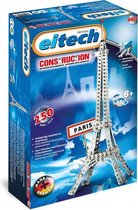 constructieset Eiffeltoren 45 cm staal zilver 252-delig