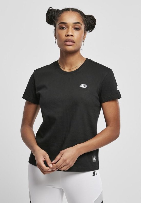 Starter Dames Tshirt L Essential Jersey Zwart