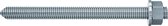 Ankerstang RG M16 x 500 elektrolytisch verzinkt 5.8 - 95723 - 10 stuk(s)