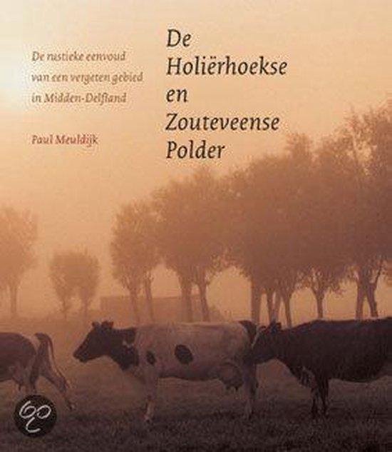 Cover van het boek 'De Holiërhoekse en Zouteveense polder' van P. Meuldijk en  Meuldijk