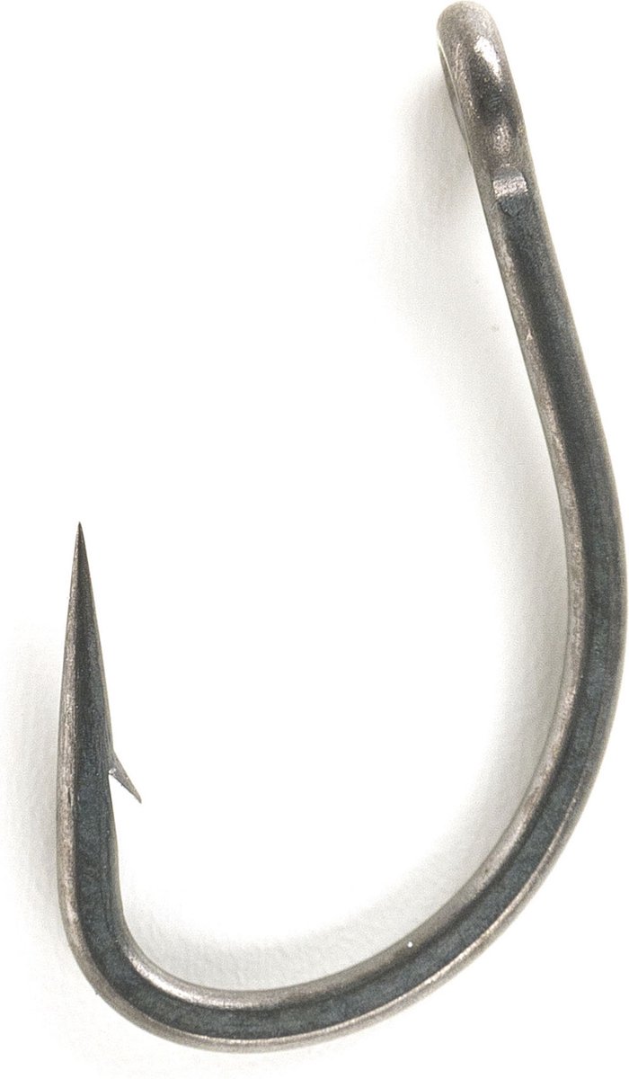 Fox Edges Arma Point Curve Shank Short - Haakmaat 8 - 10 Stuks - Mat Zwart