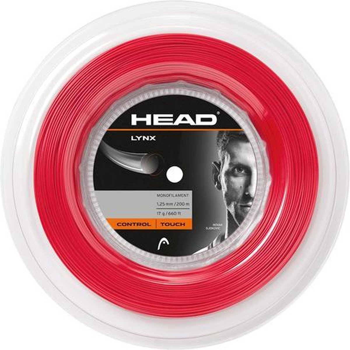 Head Lynx 200m-1.30mm Rood