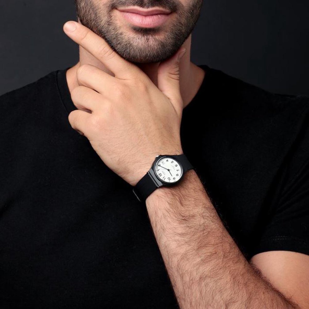 Casio Casio Collection MW-59-7BVEG Horloge - Kunststof - Zwart - Ø 36 mm |  bol.com