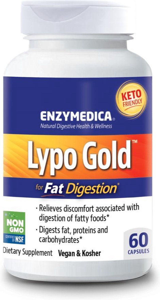 Goedkoopste Lypo Gold van Enzymedica - 60 capsules