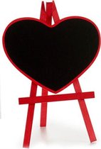 Pincello Krijtbord Inklapbaar Junior 21 X 28,5 Cm Hout Rood/zwart