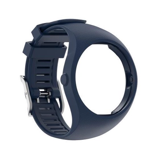 Voor POLAR M200 textuur siliconen vervangende horlogeband, één maat (blauw)