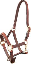 MHS Halsters & leidlijnen Leren Halster Wynn bruin mini