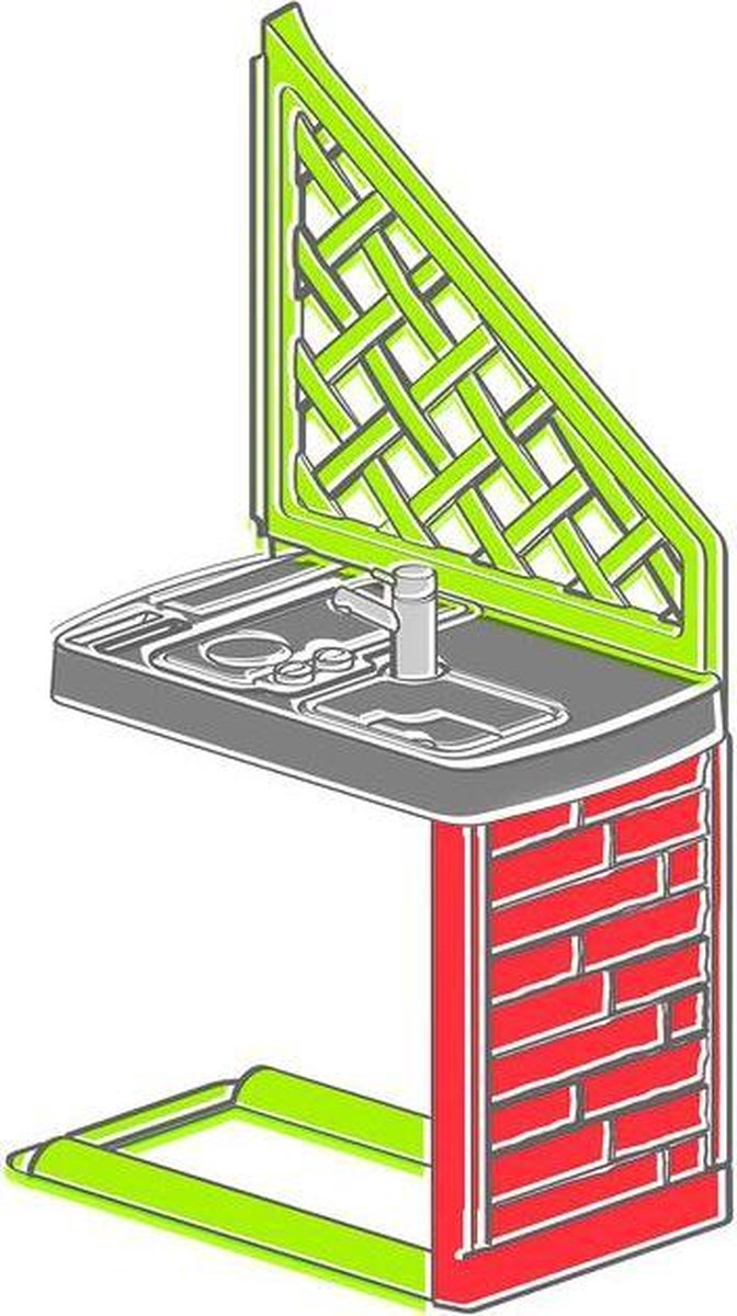 Smoby Keuken - Speelhuis — afbeelding 11