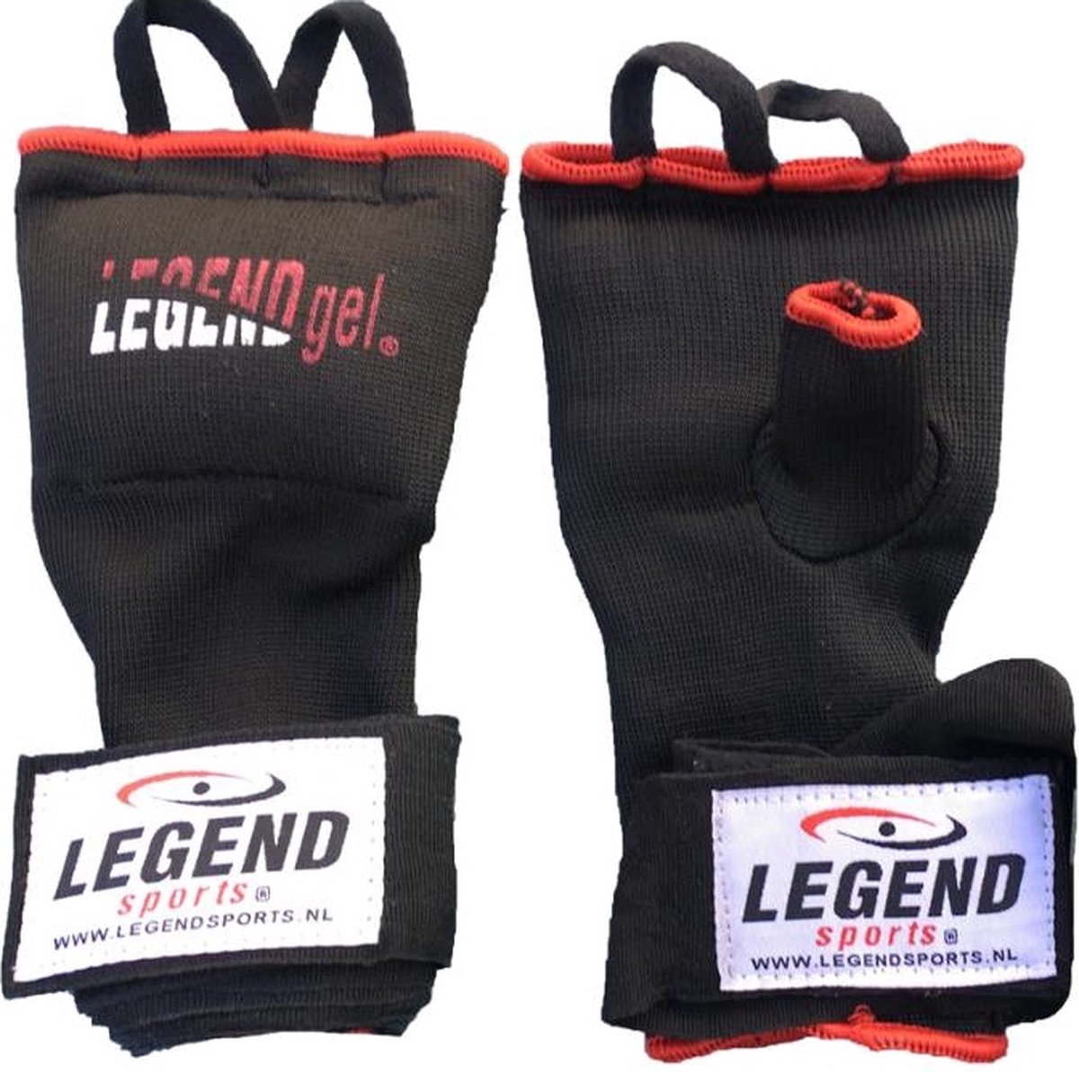 Legend Sports Binnenhandschoenen Gel Easy Unisex Zwart Maat Xxs