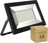 Bouwlamp LED Ledkia Solid (10 uds) A+ 50W 50 W 5000 Lm (Warm wit 3000 K)