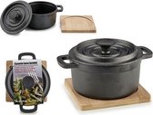 Sauspan 650 ml Smeedijzer (14 x 10,5 x 18,5 cm)