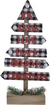 Kerstboom DKD Home Decor Hout LED (20 x 5 x 39 cm)