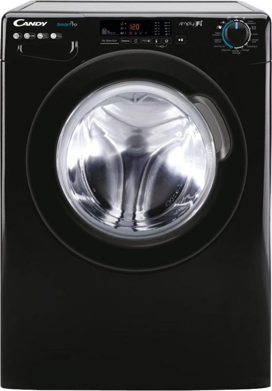 Candy Smart Pro CO12103DBBE/1-47 machine à laver Charge avant 10 kg 1200  tr/min E Noir | bol.com