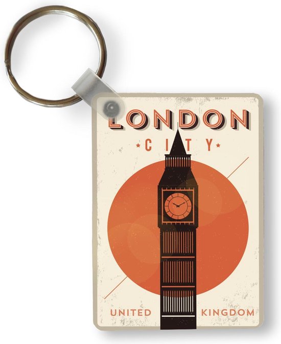 Porte-clés - Big Ben - Vintage - Londres - Plastique | bol.com