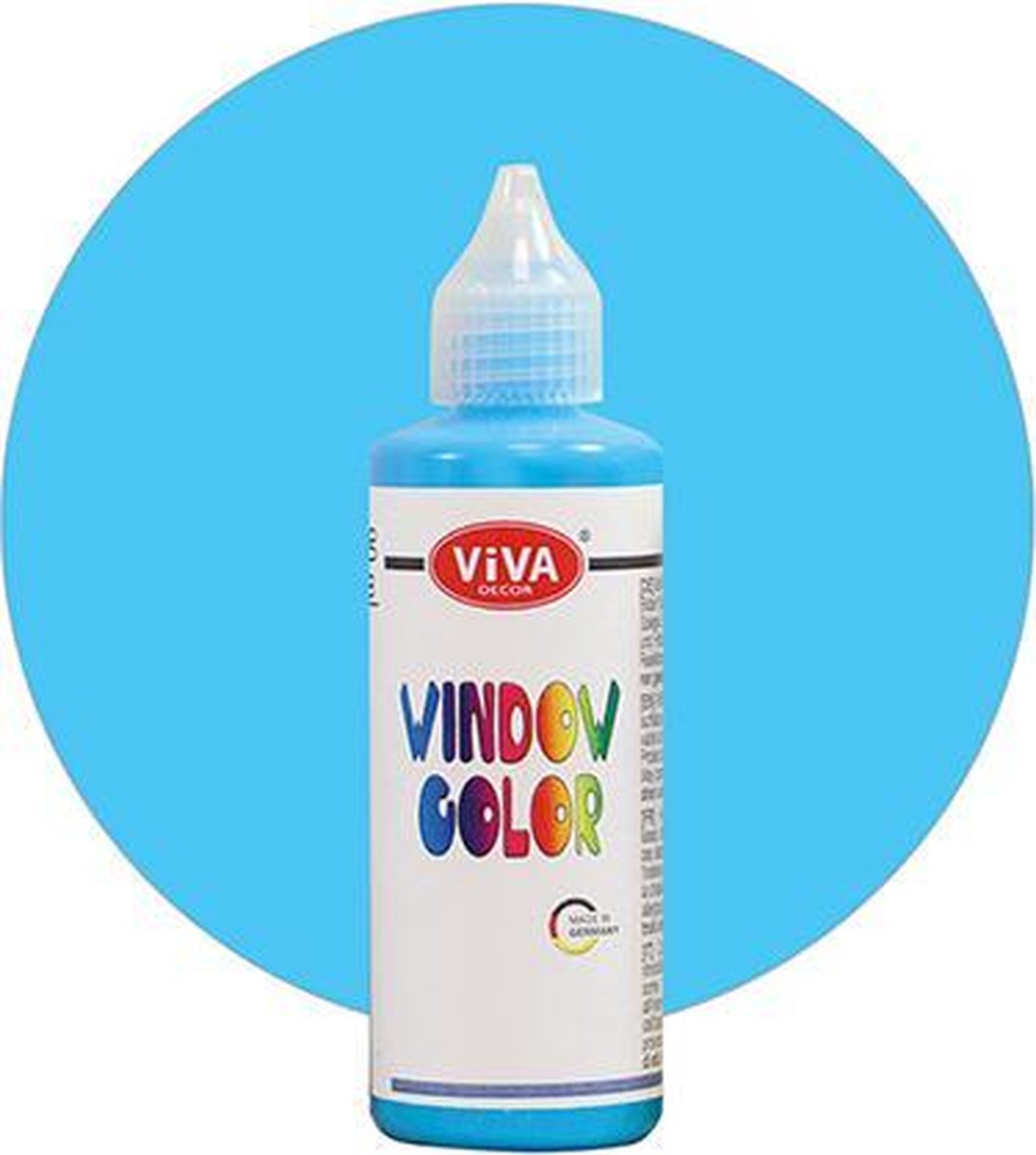 Glasverf - hemelsblauw - Viva Windowcolor - 90ml