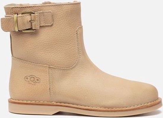 Aqa enkellaarsjes cognac - Damesschoenen.nl
