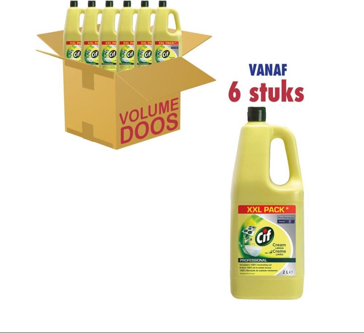 Cif Professional Cream Lemon 2L