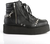 DemoniaCult Creepers -46 Shoes- V-CREEPER-565 US 13 Zwart