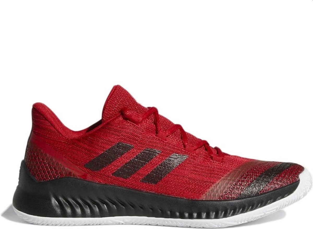 Basketbalschoenen sportschoenen in de kleur rood voor heren | KLEDING.nl