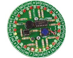 Whadda Soldeerkit, roulette, 37 leds